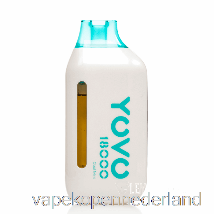Vape Nederland Yovo Ultra 18000 Wegwerp Cool Mint